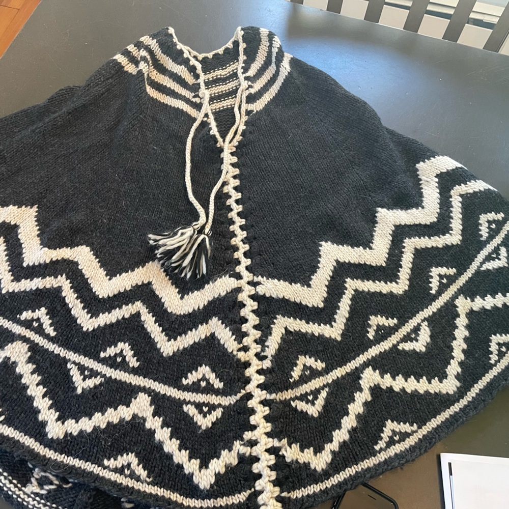 J.Jill wool poncho